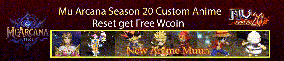 Mu Arcana Season 20 Custom Anime X9999 banner